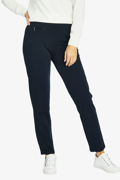 Womens Full Length Trackpant Navy 60617014a