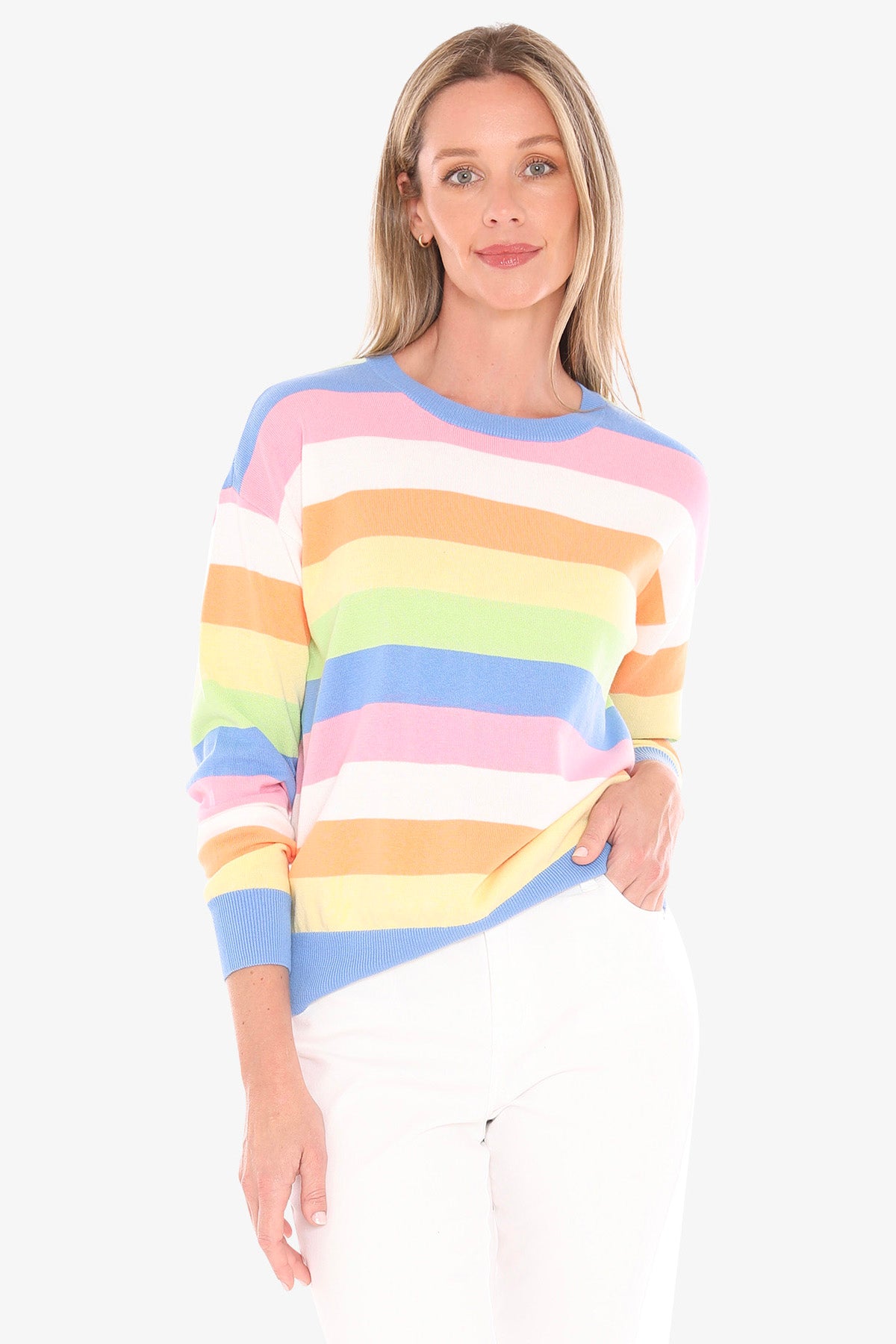 Womens Gelati Stripe Pullover Multicolor 59611010a