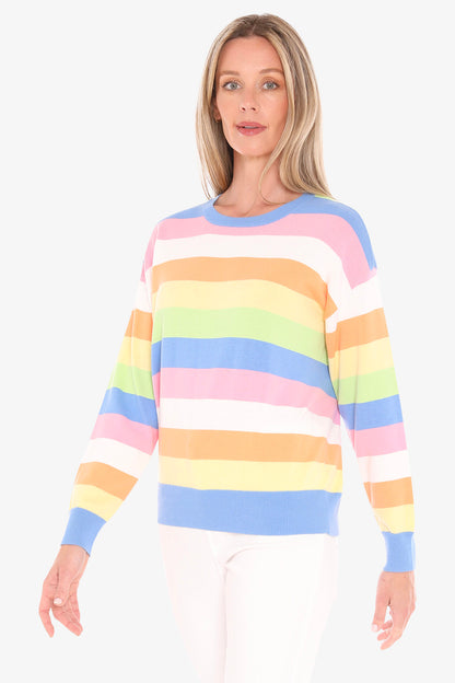 Womens Gelati Stripe Pullover Multicolor 59611010a