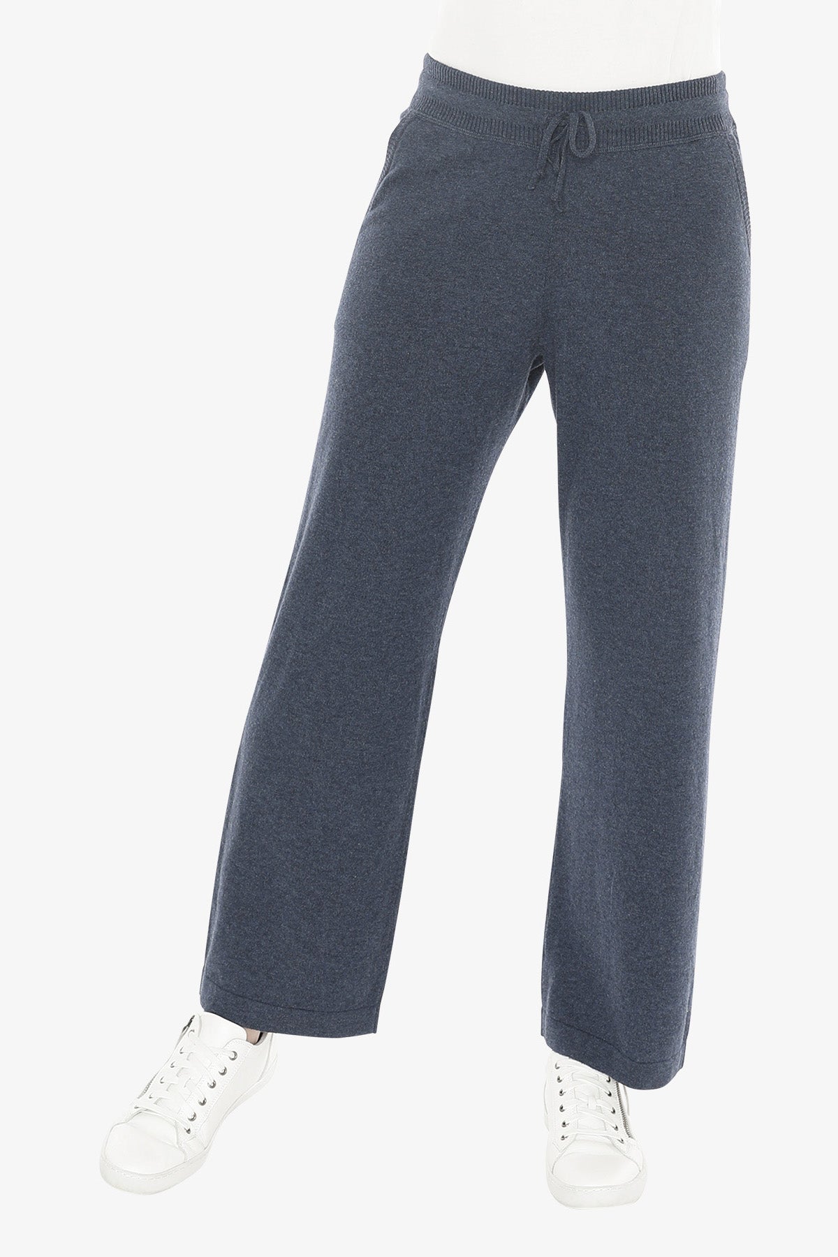Knit Pant in Indigo Marle