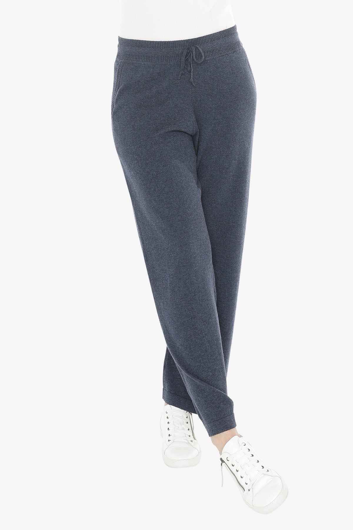Knit Pant in Indigo Marle