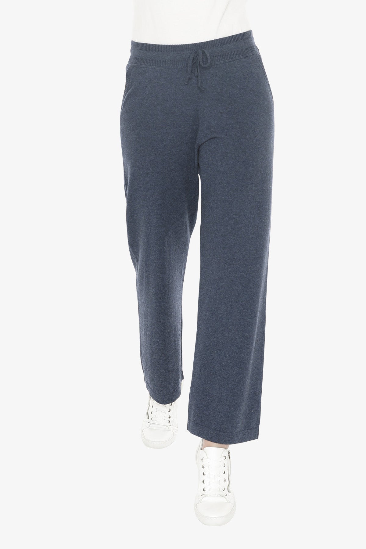 Knit Pant in Indigo Marle