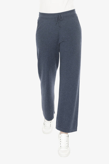 Knit Pant in Indigo Marle