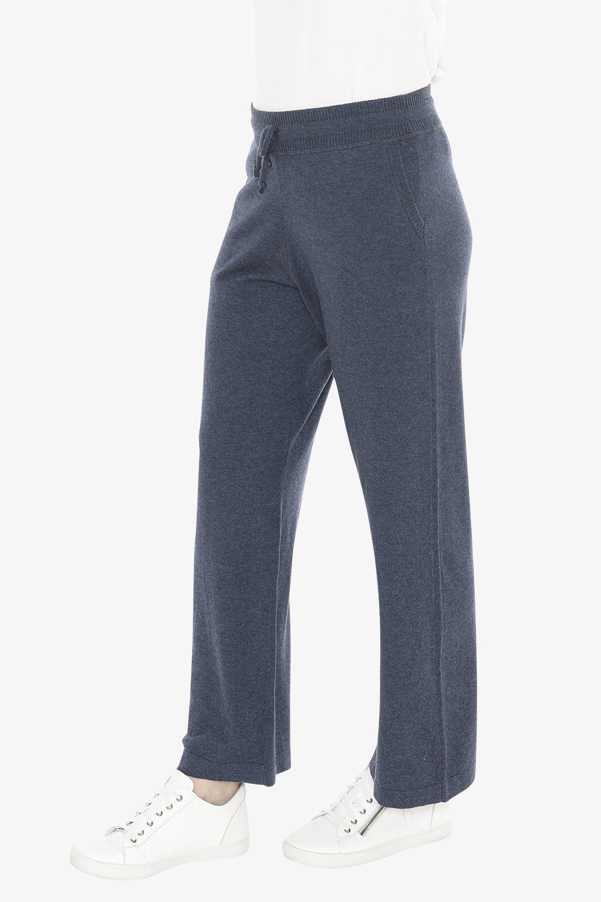 Knit Pant in Indigo Marle