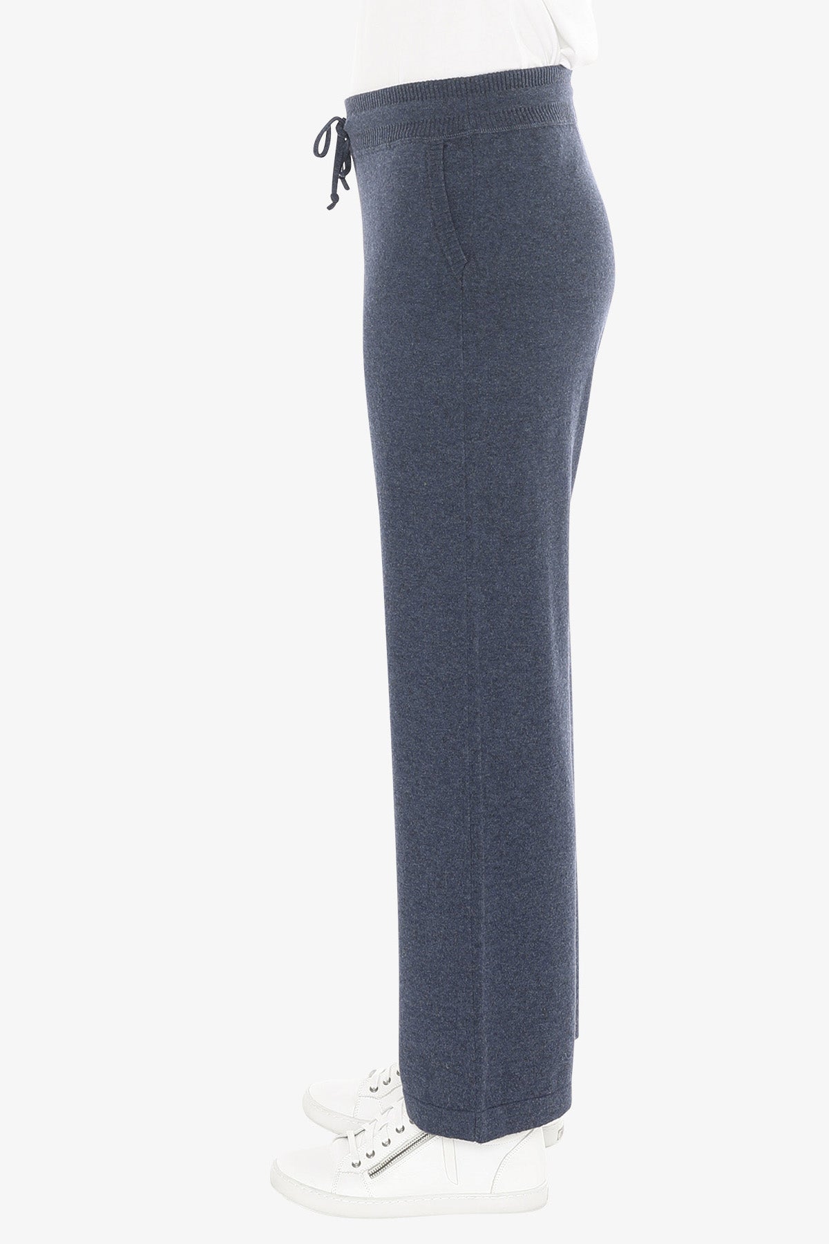 Knit Pant in Indigo Marle