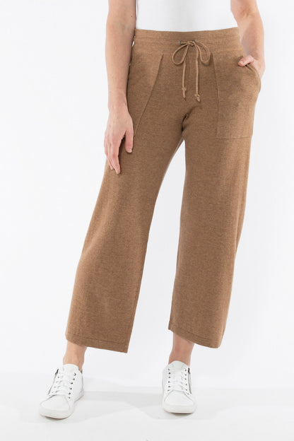 Women's Knit Pant Caramel