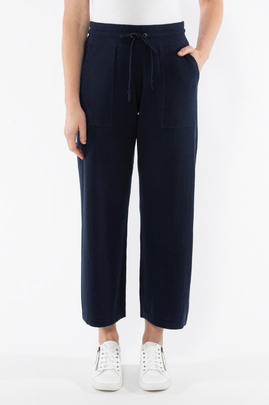 Women's Knit Pant Navy