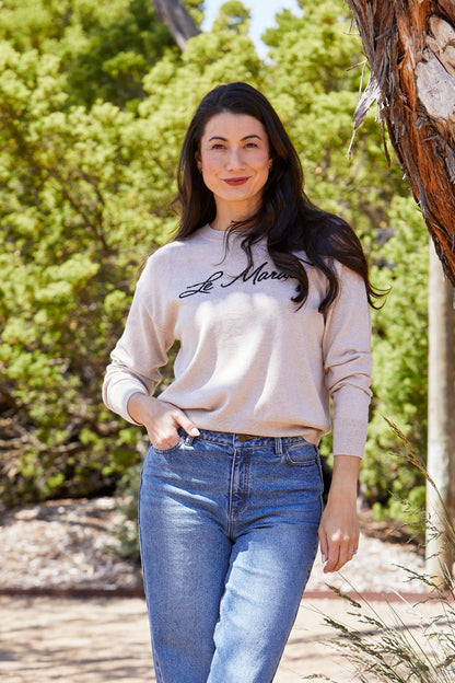 Womens Le Marais Pullover Beige 60611072a