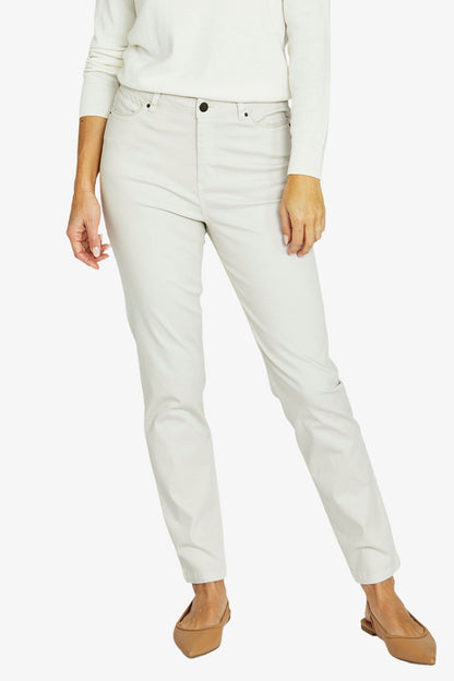 Womens Luxury Pkt Trim Jean Grey 606j7025a