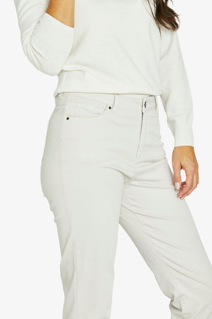 Womens Luxury Pkt Trim Jean Grey 606j7025a