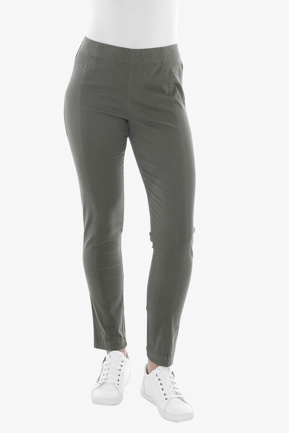 Luxury Seam Jegging in Khaki