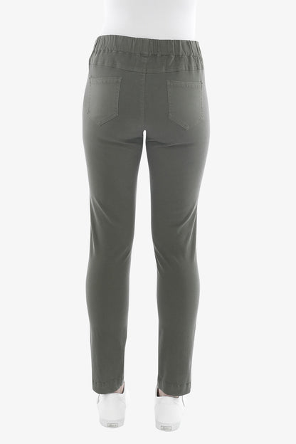 Luxury Seam Jegging in Khaki