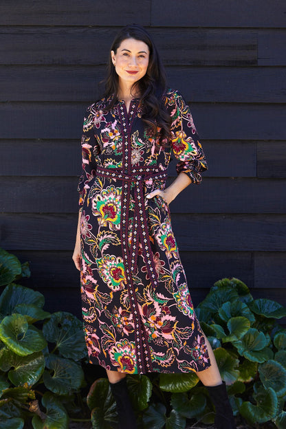 Womens Marrakech Dress Multicolor 606j5068a