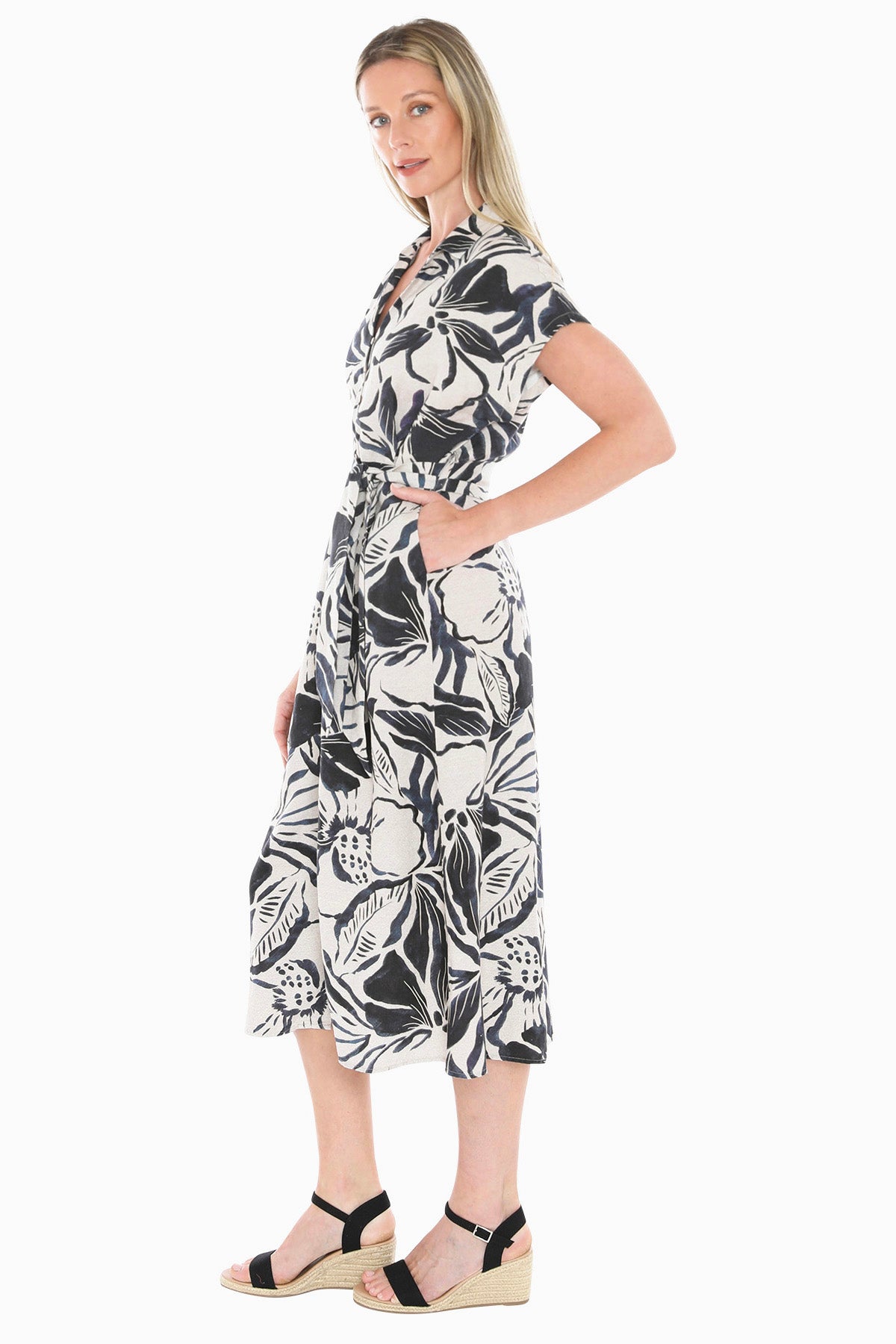 Womens Mono Bloom Dress Multicolor 596j5026a