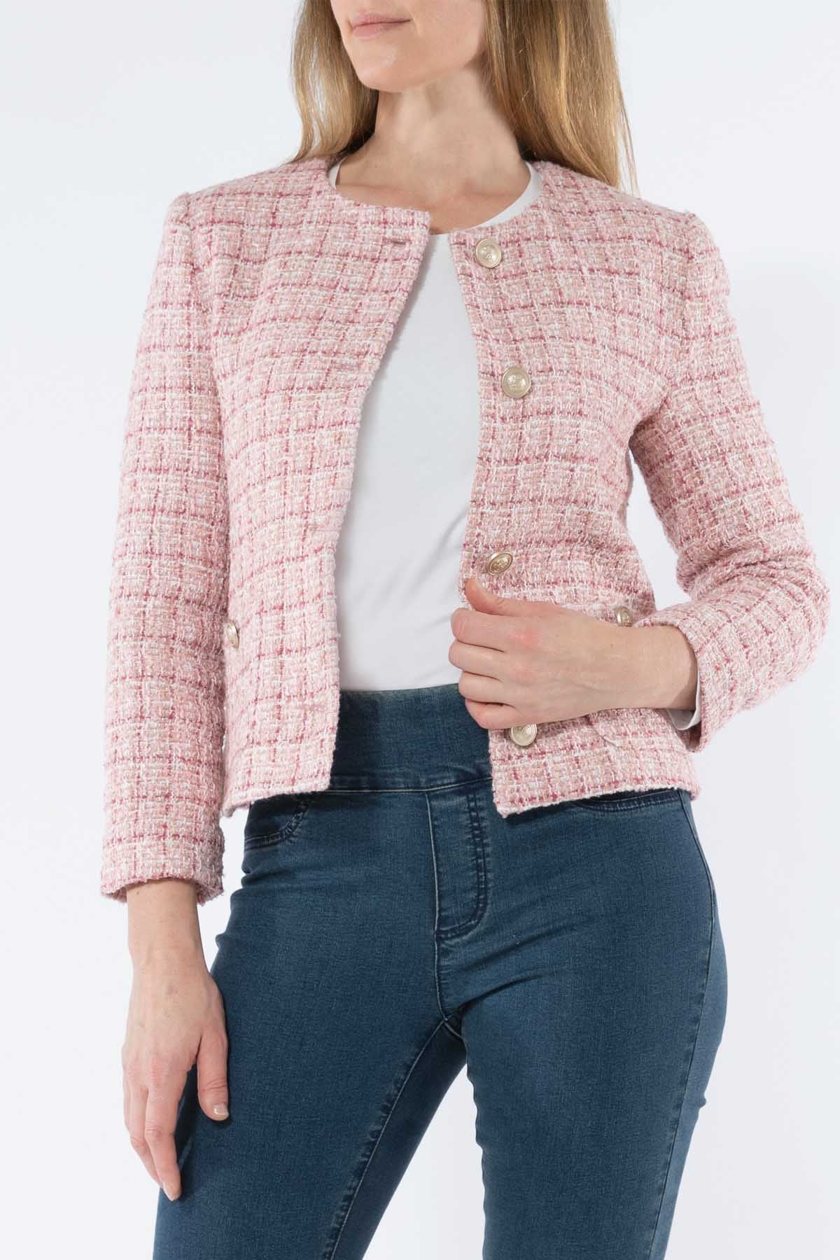 Women's Multi Boucle Jacket Blue