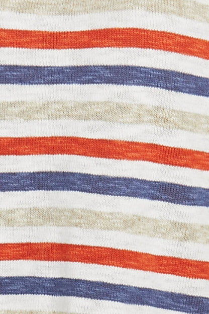 Womens Multi Stripe Pullover Multicolor 61611007a
