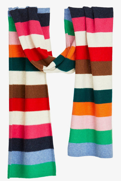 Womens Multi Stripe Scarf Multicolor 60619088a