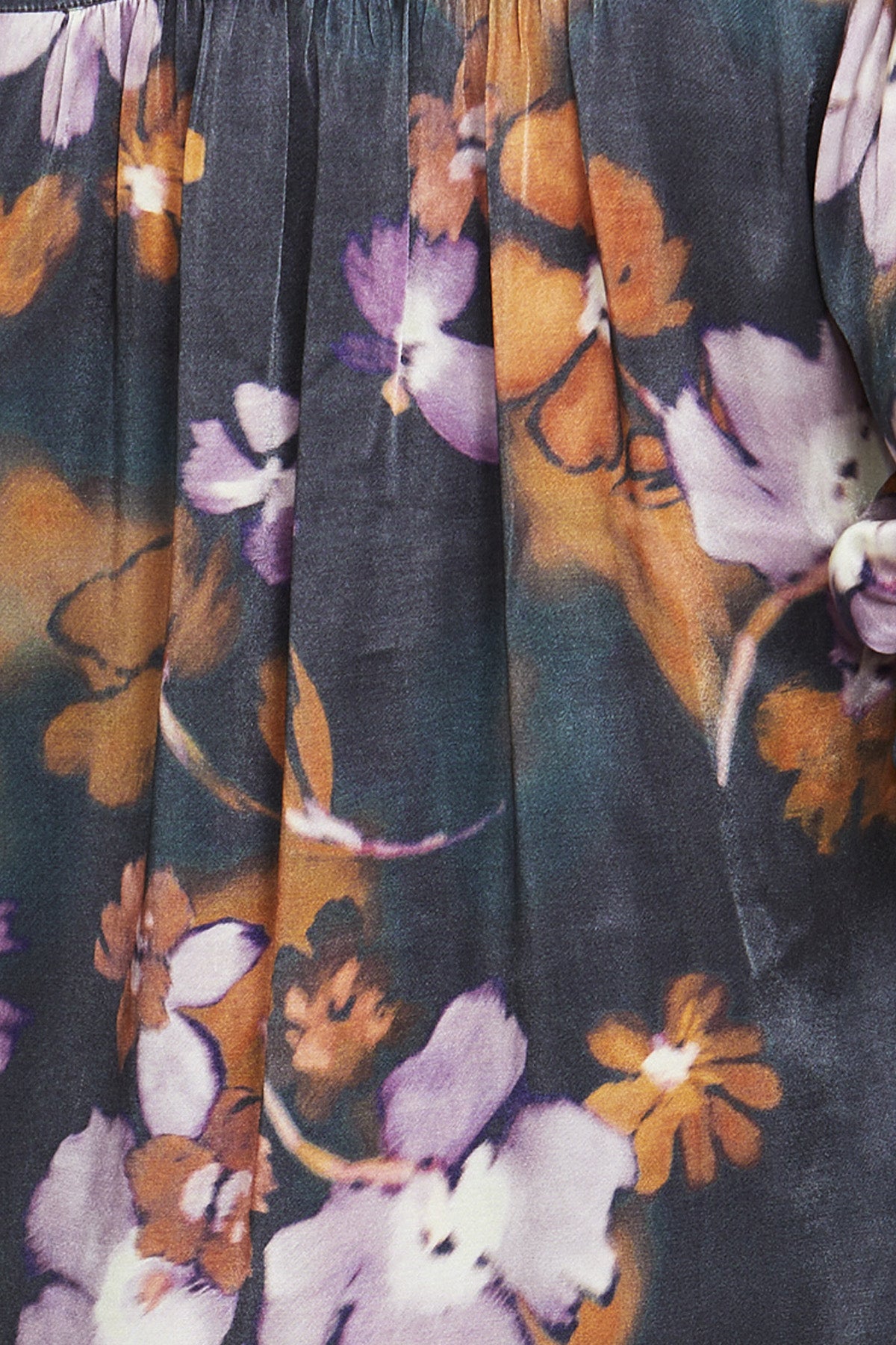 Womens Night Garden Top Multicolor 606j3088a