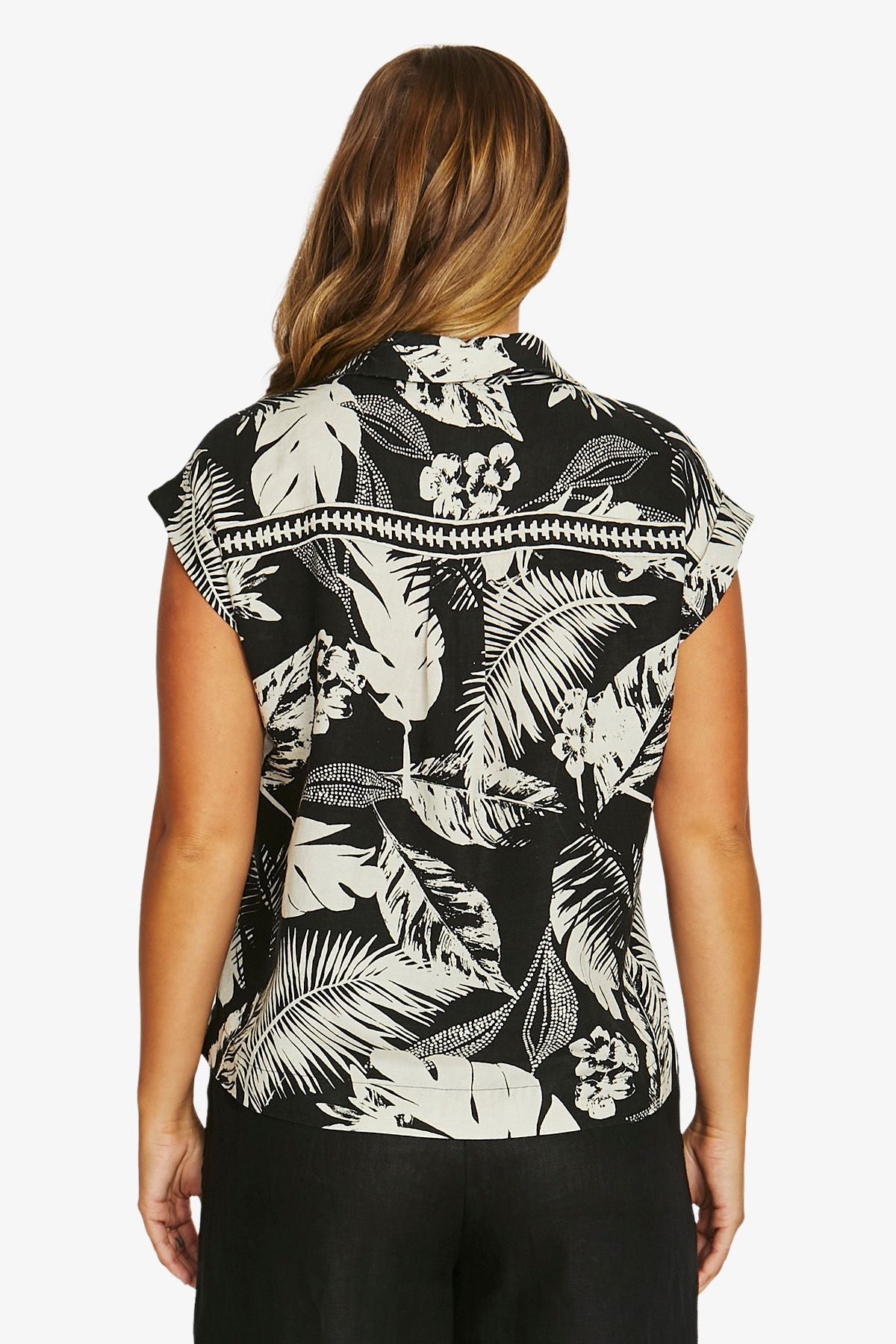 Womens Palm Island 2 Pkt Shirt Multicolor 616j3019a