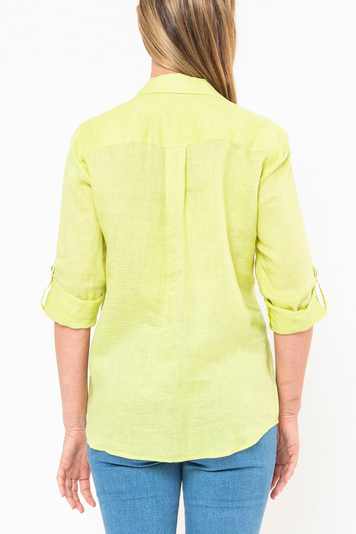 Placket Front Shirt Citrus