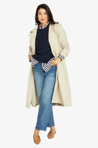 Womens Reverse Jersey Vest Navy 60611069a