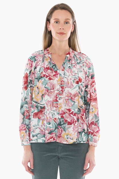 Rose Tapestry Top in Multi