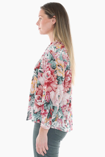 Rose Tapestry Top in Multi