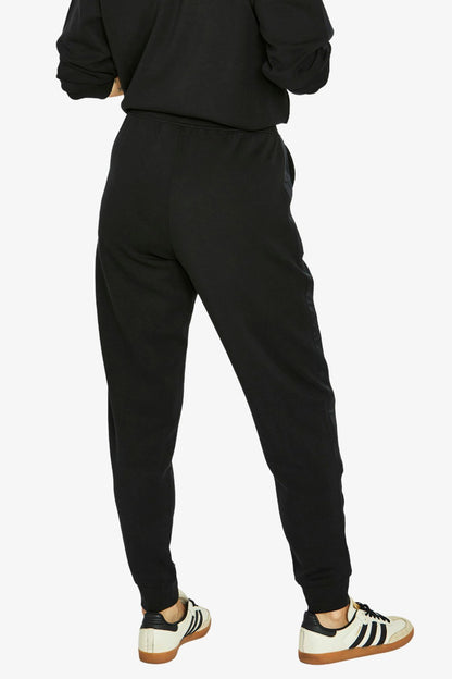 Womens Satin Trim Lounge Pant Black 60617019a