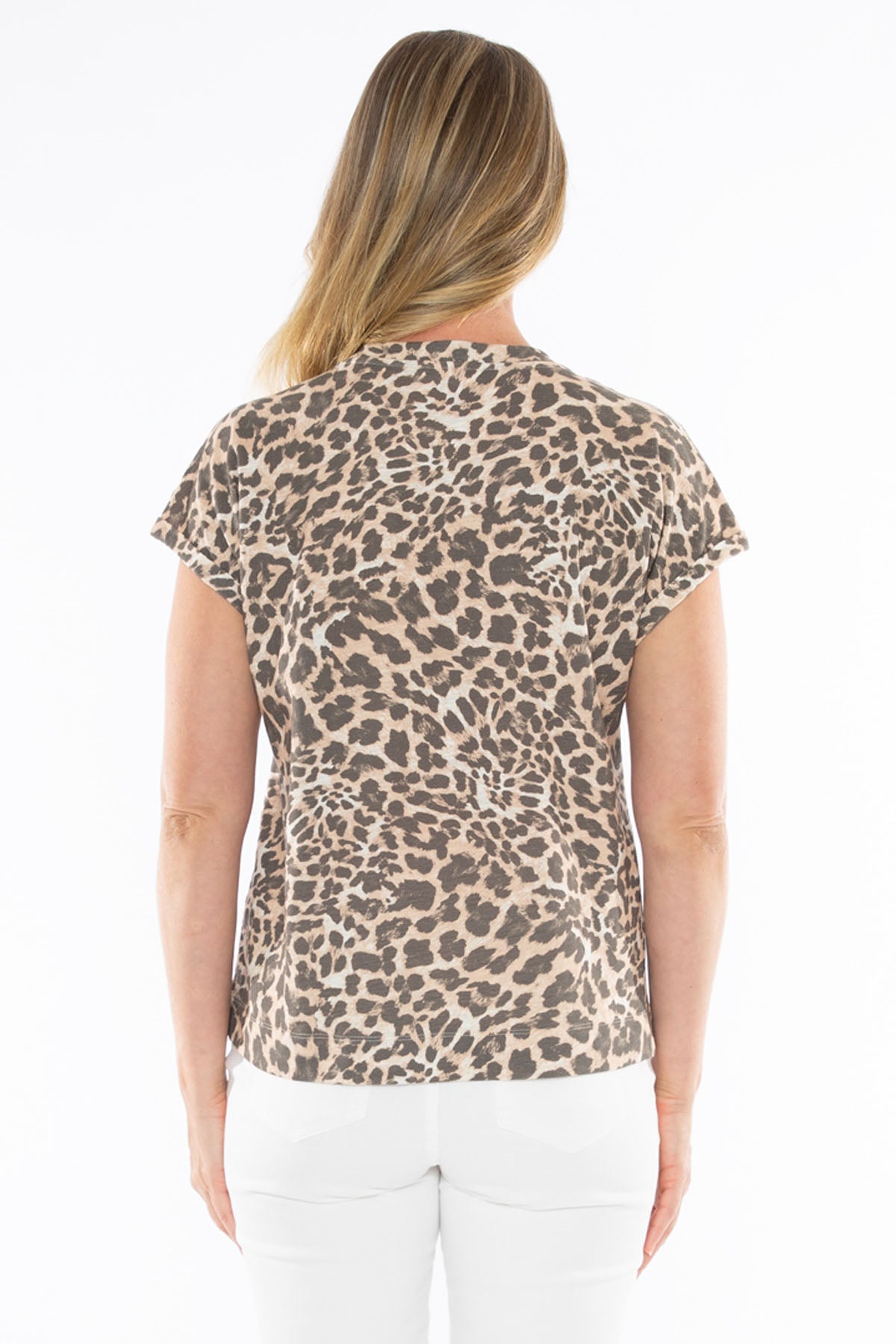 Women's Savannah Print Tee in Multicolour