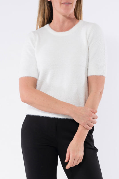 Women's Short Sleeve Knit Top