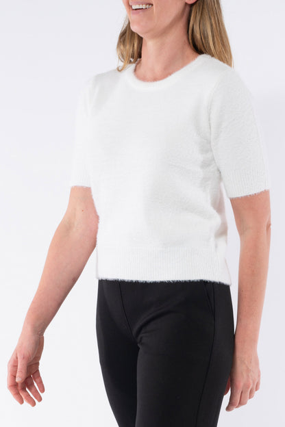 Women's Short Sleeve Knit Top