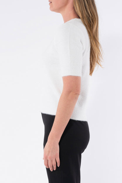 Women's Short Sleeve Knit Top