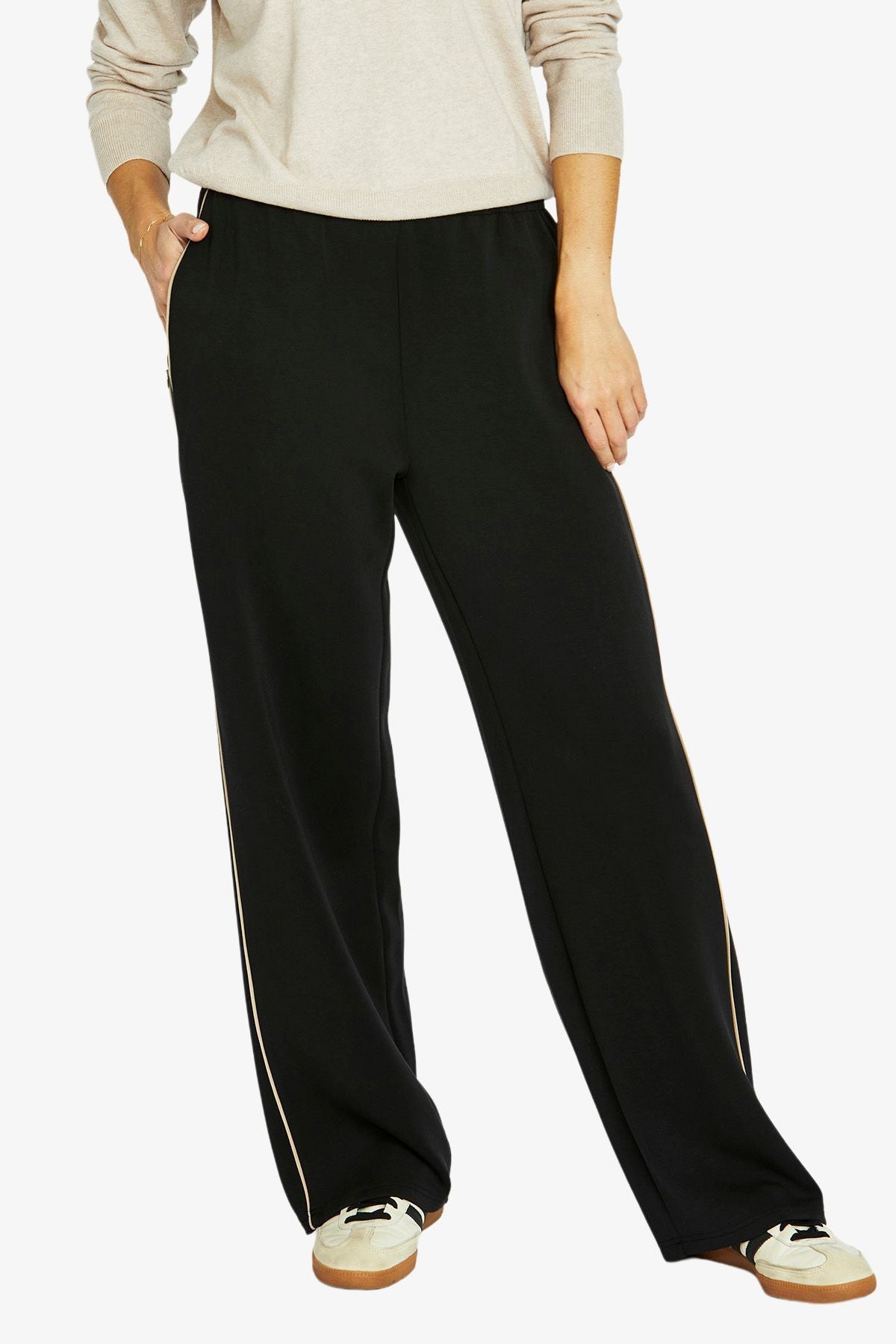 Womens Side Stripe Lounge Pant Black 60617021a