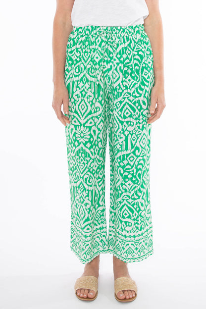 Sketch Ikat Pants in GREEN