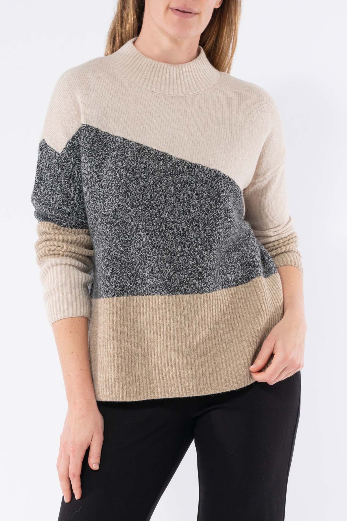 Spliced Pullover