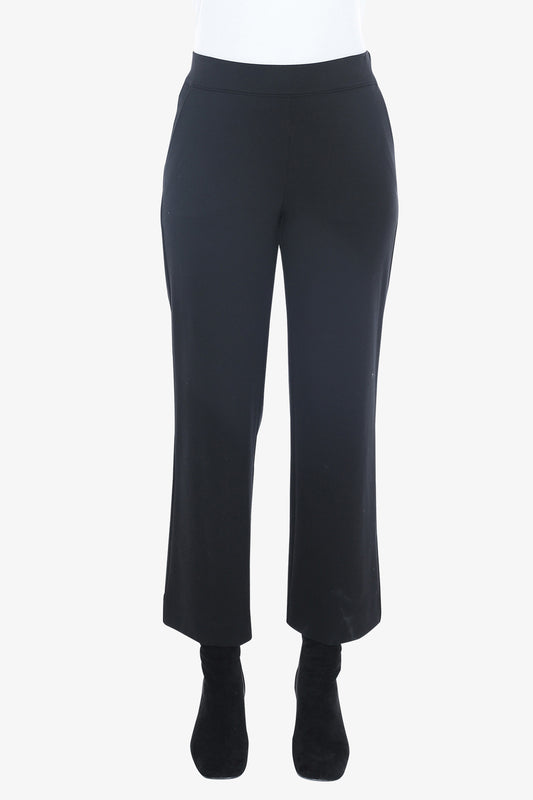 Straight Leg Ponte Pant in Navy