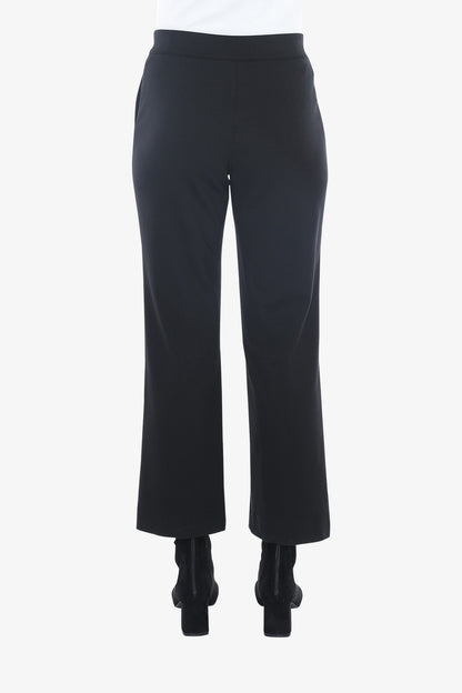 Straight Leg Ponte Pant in Navy