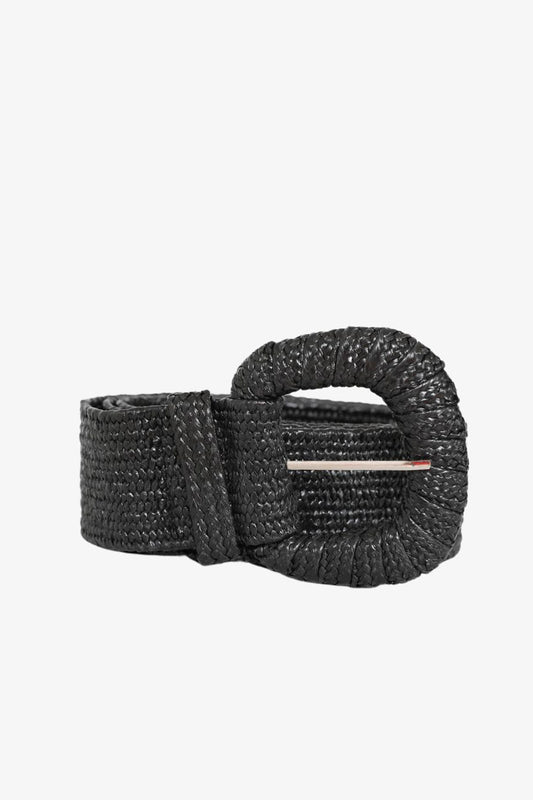 Womens Stretch Belt Black 596j9189a