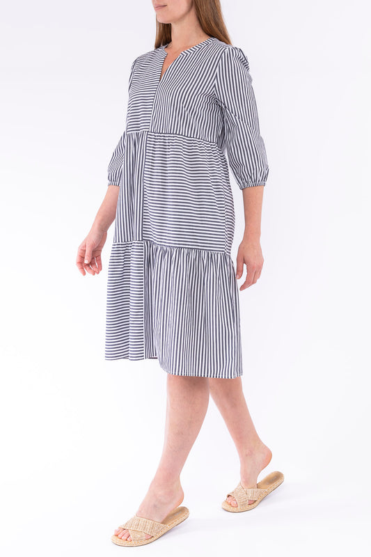 Stripe Cotton Dress