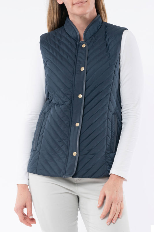 Trim Detail Vest