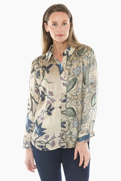 Vintage Floral Shirt in Multi