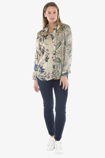 Vintage Floral Shirt in Multi