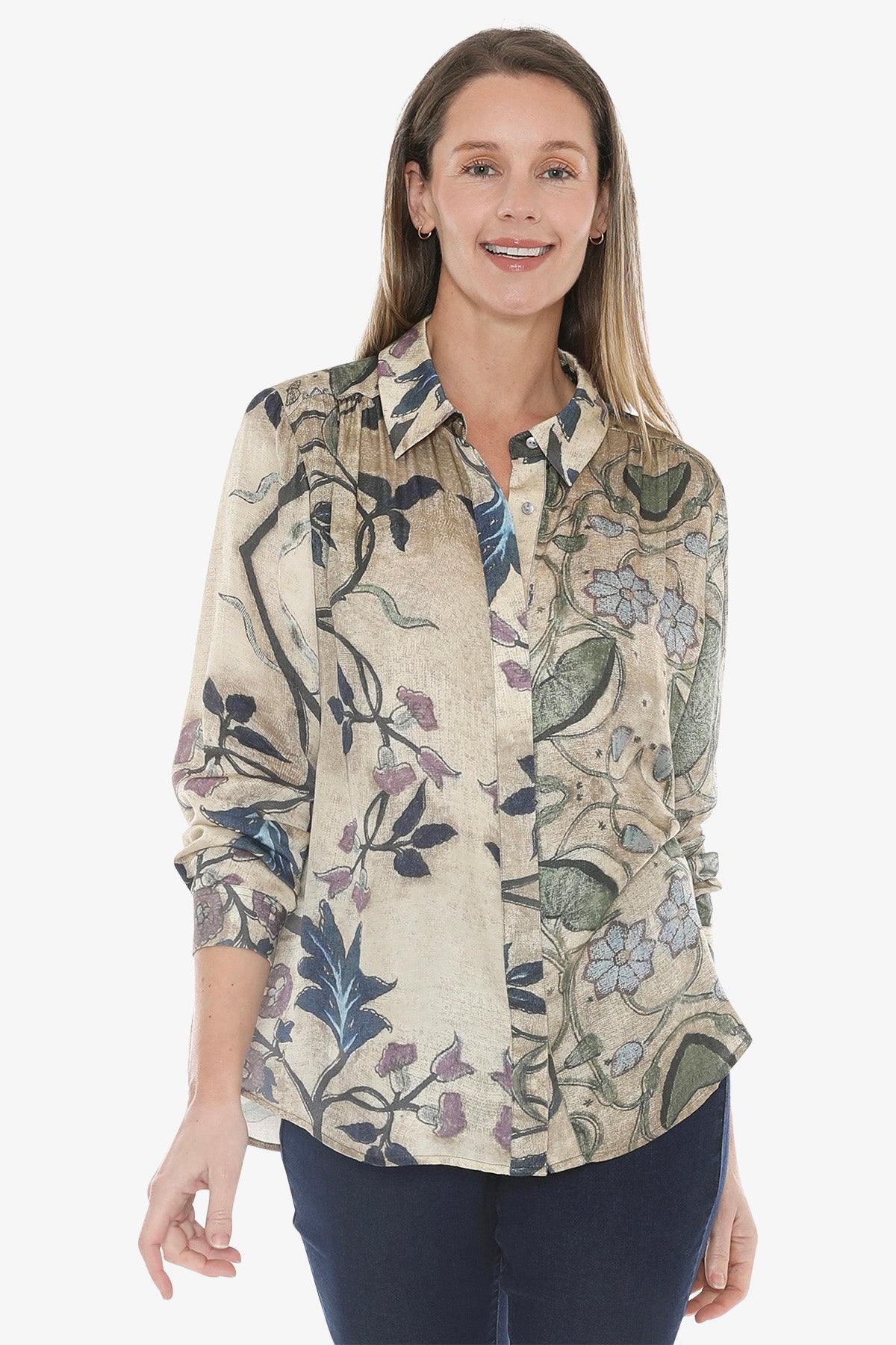 Vintage Floral Shirt in Multi
