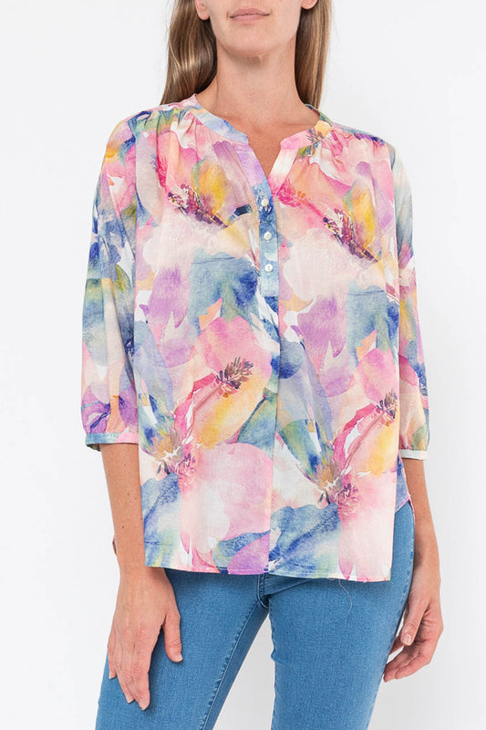 Watercolour Bloom Top