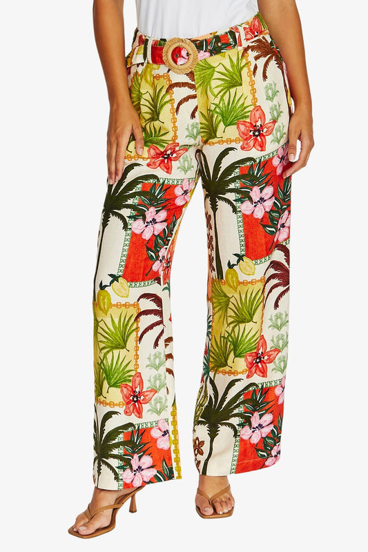 Womens Wild Paradise Pant Multicolor 616j7167a