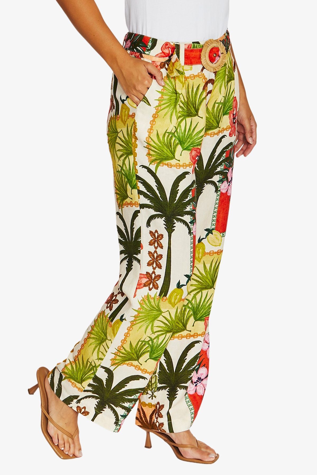 Womens Wild Paradise Pant Multicolor 616j7167a