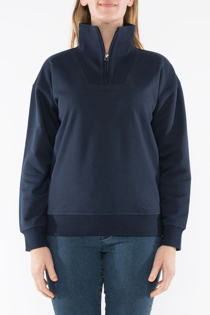 Women's Zip Neck Sweat