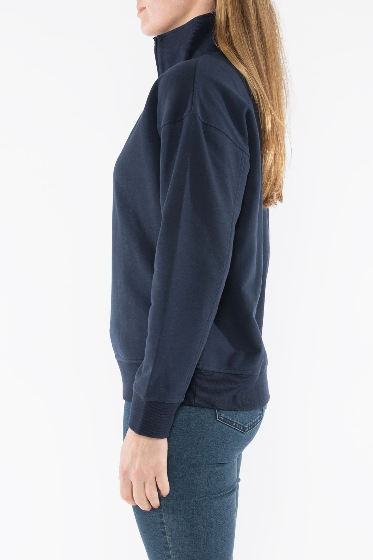 Women's Zip Neck Sweat