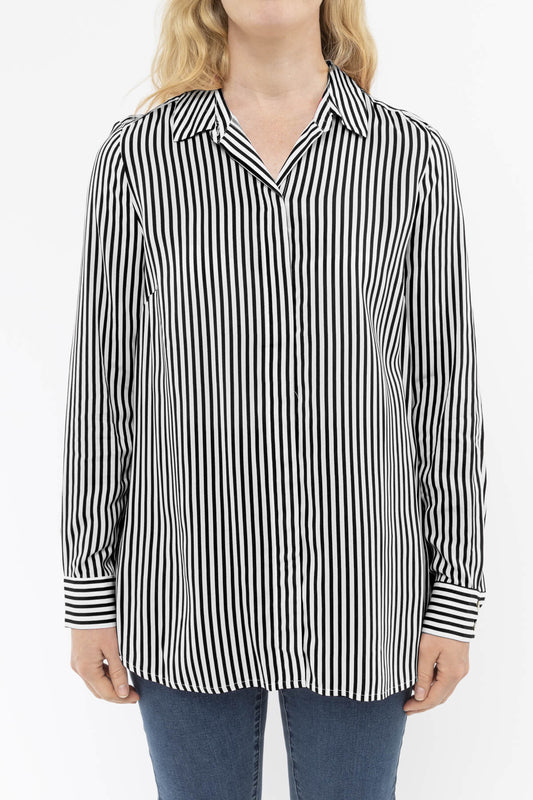 Stripe Shirt Black