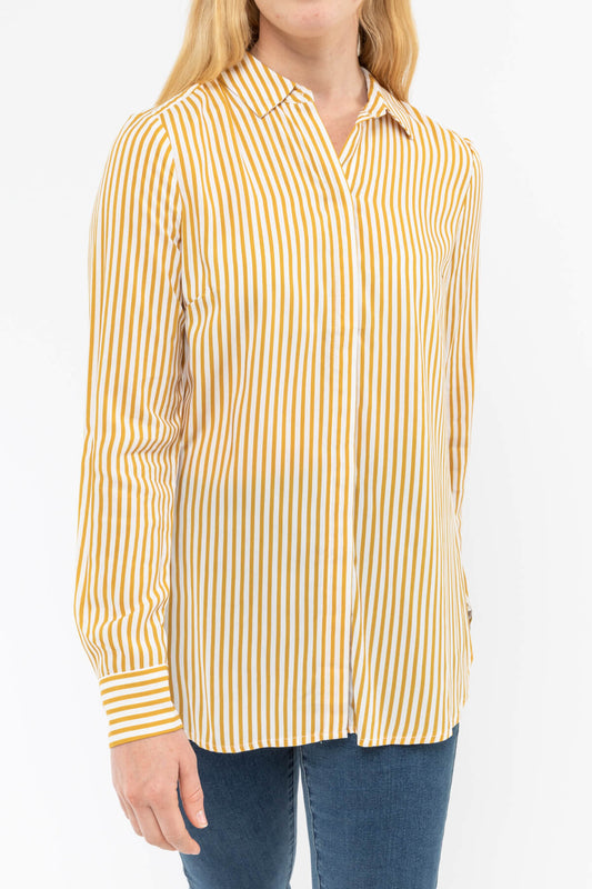 Stripe Shirt Mustard